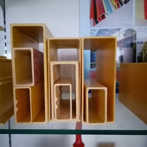 Fiberglas rektangüler tüp